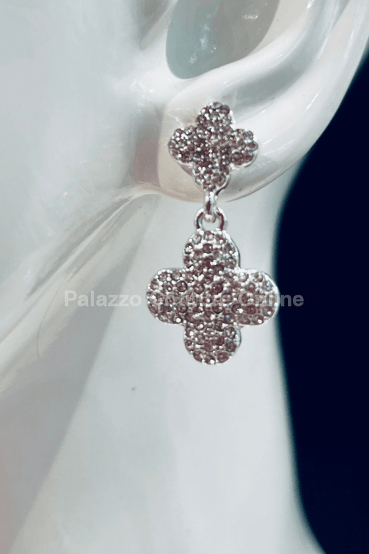 Alma Rose Earrings (Silver) One Size / Silver