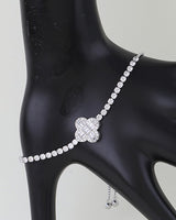 Cubic Zirconia Crystal Adjustable Bracelet