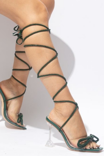 Ball Night High Heels  (Green)