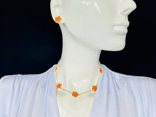 Be Honest Necklace (Orange)