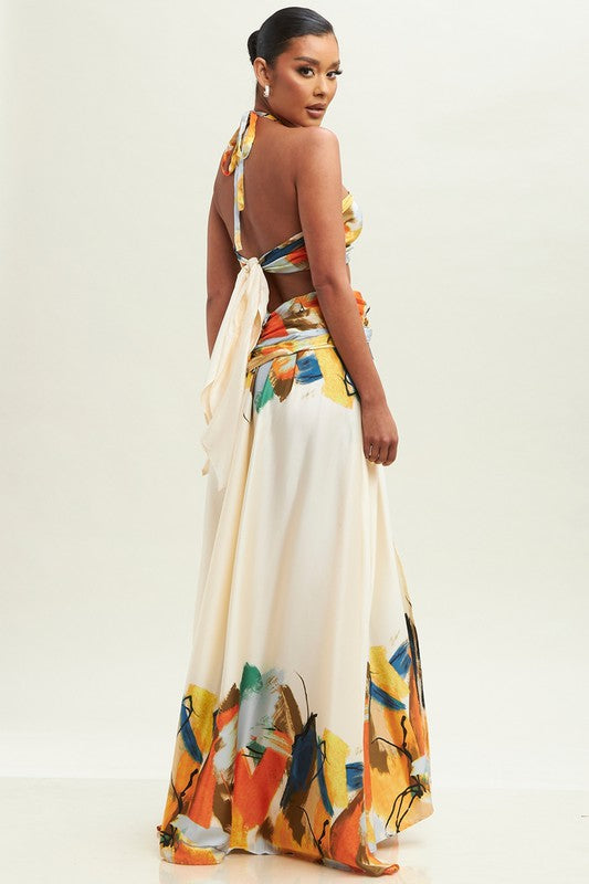 Never Simple Maxi Dress (Ivory)