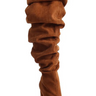 Suede over the knee boots – chestnut tall boots for fall/winter wardrobe