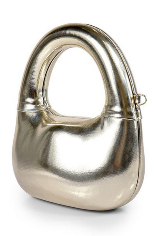 Modern Gleam Handbag (Gold)