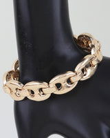Polished Mariner Link Chain Bracelet