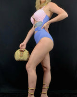 2pcs Oceanic Glamour Swimsuit Set (Pink) - view 6