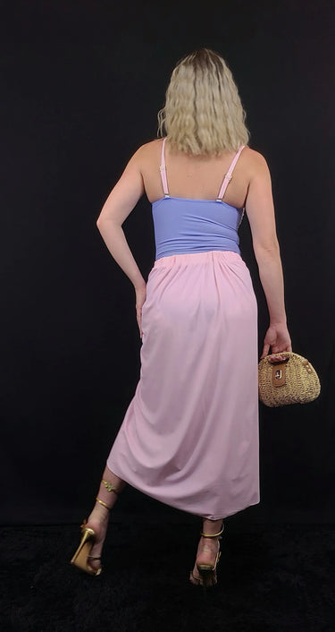 2pcs Oceanic Glamour Swimsuit Set (Pink) - view 7