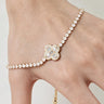 Cubic Zirconia Crystal Adjustable Bracelet