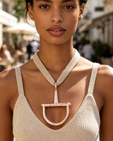 Serpentine Allure Necklace Set (Gold) | Women's