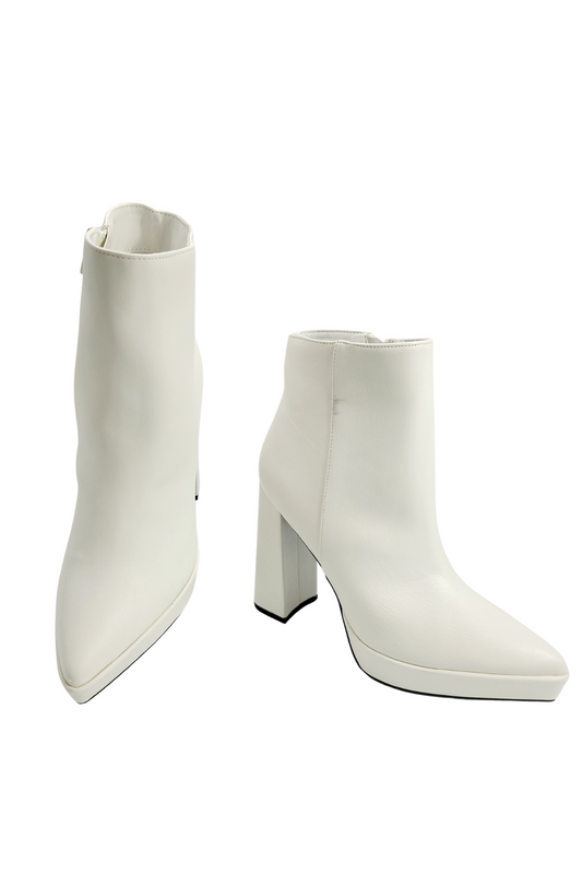 Promoter Ankle Boots (White)