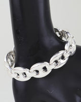 Polished Mariner Link Chain Bracelet