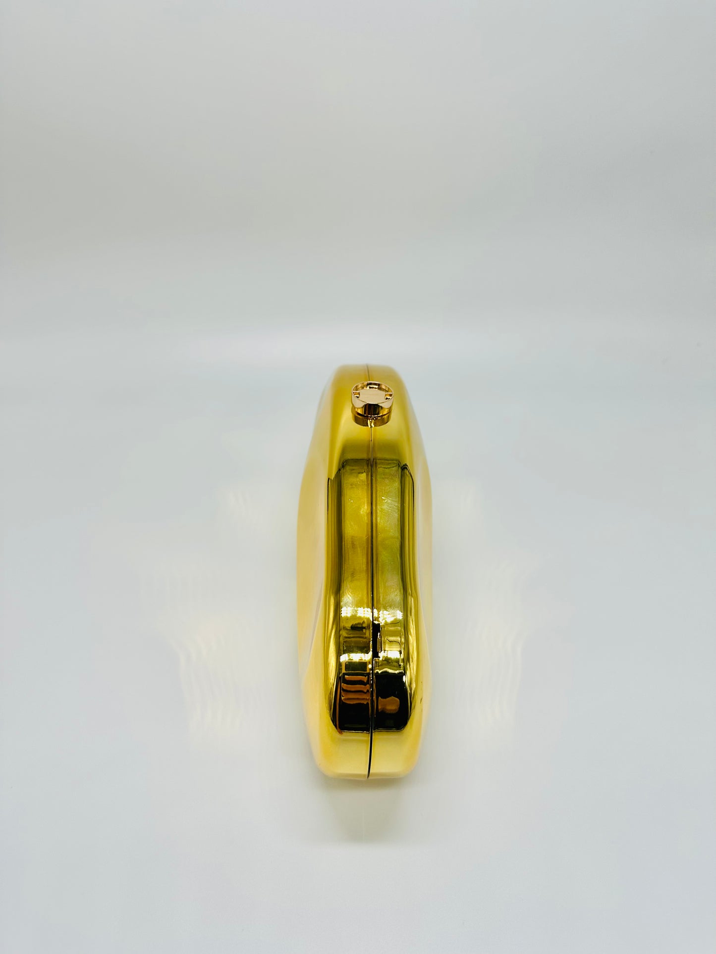Luxe Metallic Dazzle Clutch (Gold)