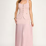 Parisian Pleat Elegance 2-Piece Skirt Set - Natura | Skirt Set