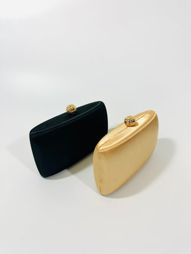 Gala Luxe Gold Evening Clutch (Gold)