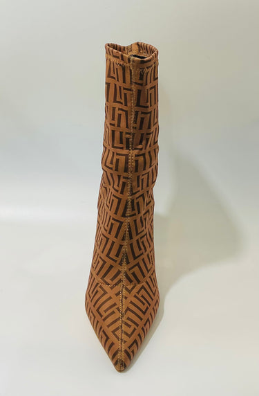 Maze of Elegance Stiletto Ankle Boots