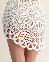 Coastal Mirage 3-Piece Crochet Skirt Set | Women's