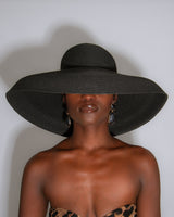 Classic Wide Brim Straw Hat Natural