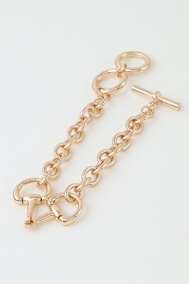 The Mariner Toggle Bracelet - Gold