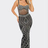 White Floral Sequin Gown – Enchanted Blossom Maxi | Maxi Dress