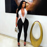 Wide Leg Jumpsuit Black - High Style Jumpsuit | Women's