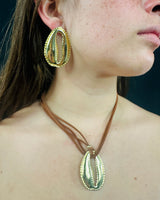 Gold Seashell Necklace