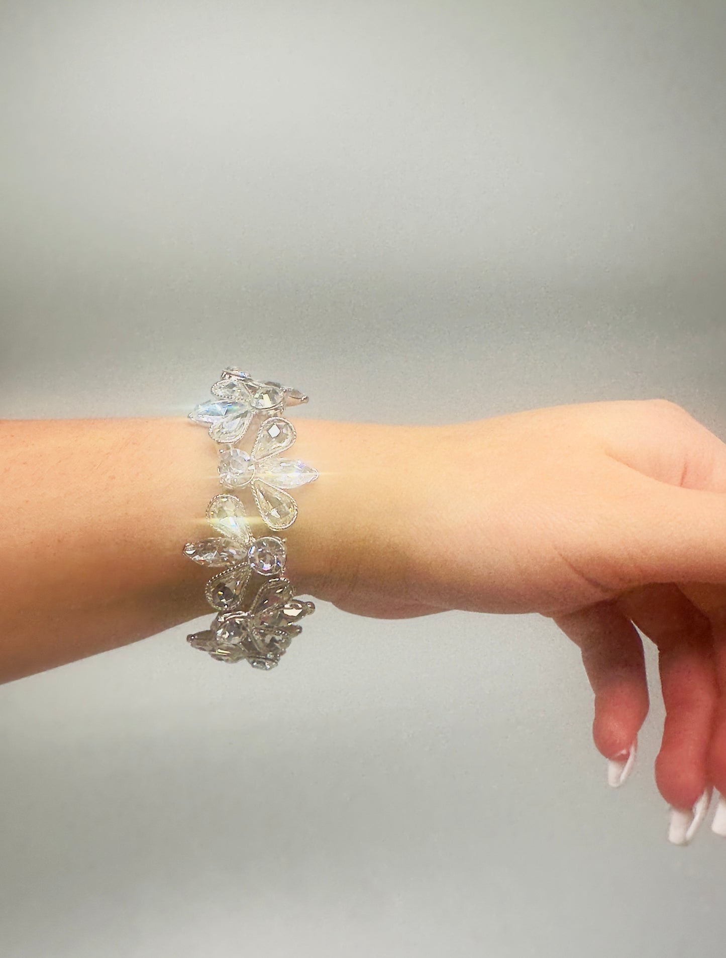 Shimmering Crystal Bracelet