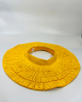 Fringe straw sun hat for vacation wea