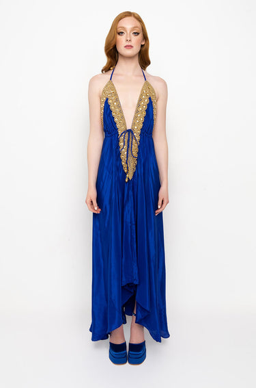 Private Oasis Maxi Dress (Royal Blue) | Women's Maxi Dress