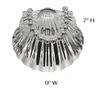 Shell Luxe Clutch Silver | Women's