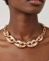 Polished Mariner Statement Necklace