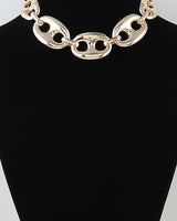 Polished Mariner Statement Necklace