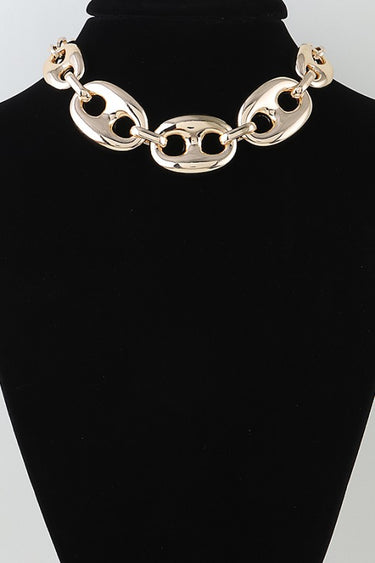 Polished Mariner Statement Necklace