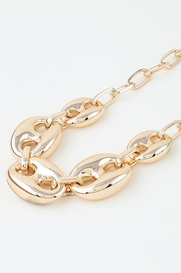 Polished Mariner Statement Necklace