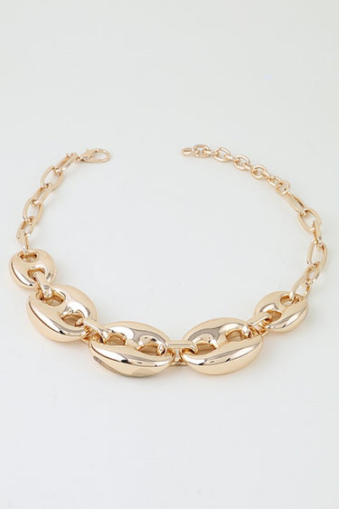 Polished Mariner Statement Necklace