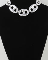 Polished Mariner Statement Necklace