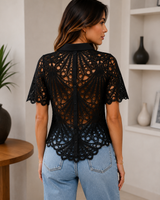 Luxe Sculpt Crystal-Trim Corset Top- White