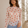 Sculpted Elegance Knit Sweater - Ivory