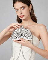 Seashell Statement Clutch