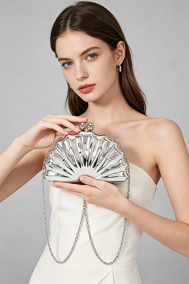 Seashell Statement Clutch