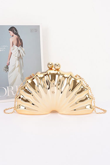 Seashell Statement Clutch