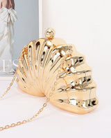Seashell Statement Clutch