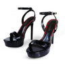 Luxury Cupid Heels Black