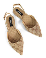 Ruchel Slingback Flat Monogram