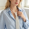 Pearl Necktie Statement Necklace