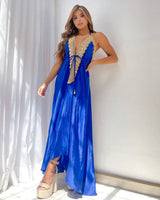 Private Oasis Maxi Dress (Royal Blue) | Women's Maxi Dress