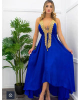 Private Oasis Maxi Dress (Royal Blue) | Women's Maxi Dress
