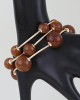 Eclipse Trio bracelet-Black/Gold-