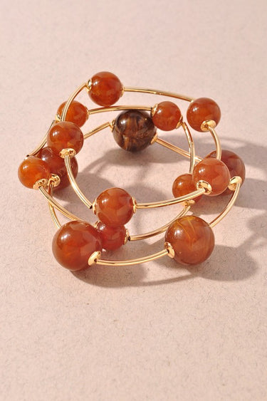 Eclipse Trio bracelet-Black/Gold-