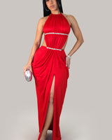 Mystic Magic Maxi Gown (Champagne) | Women's Maxi Dress