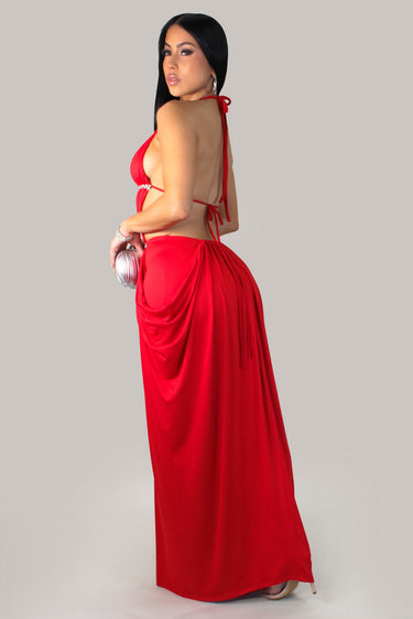 Mystic Magic Maxi Gown (Champagne) | Women's Maxi Dress