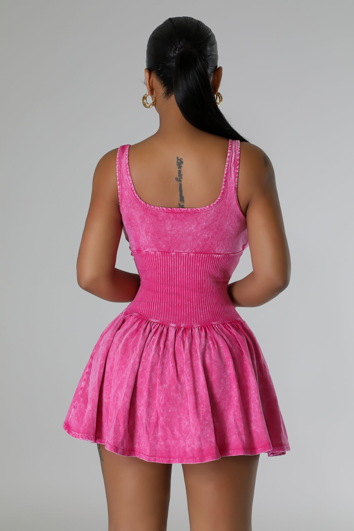 Holy Chic Dress (Fuchsia)